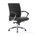 H625B modern high quality OEM factory price green certificate middle back general leather SS leg manager office chair